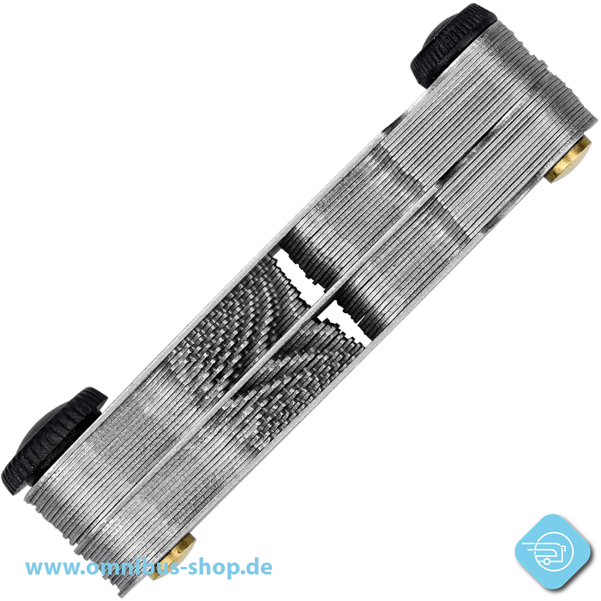 Gewindelehre Metrisch 60 Grad 0.25-6mm und Zoll 55 Grad 4-62G, Edelstahl Messlehre Feingewinde