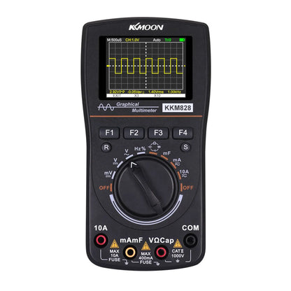 Hochauflösendes grafisch digitales Oszilloskop-Multimeter 2 in 1 mit 2,4-Zoll-Farbbildschirm 1 MHz Bandbreite 2,5 Msps Abtastrate