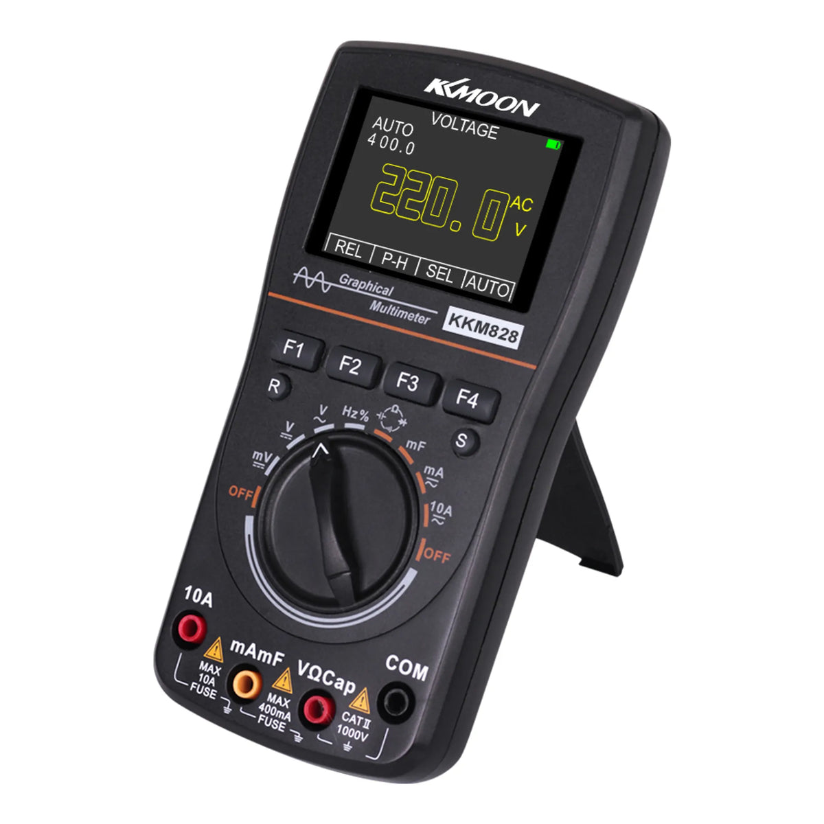 Hochauflösendes grafisch digitales Oszilloskop-Multimeter 2 in 1 mit 2,4-Zoll-Farbbildschirm 1 MHz Bandbreite 2,5 Msps Abtastrate
