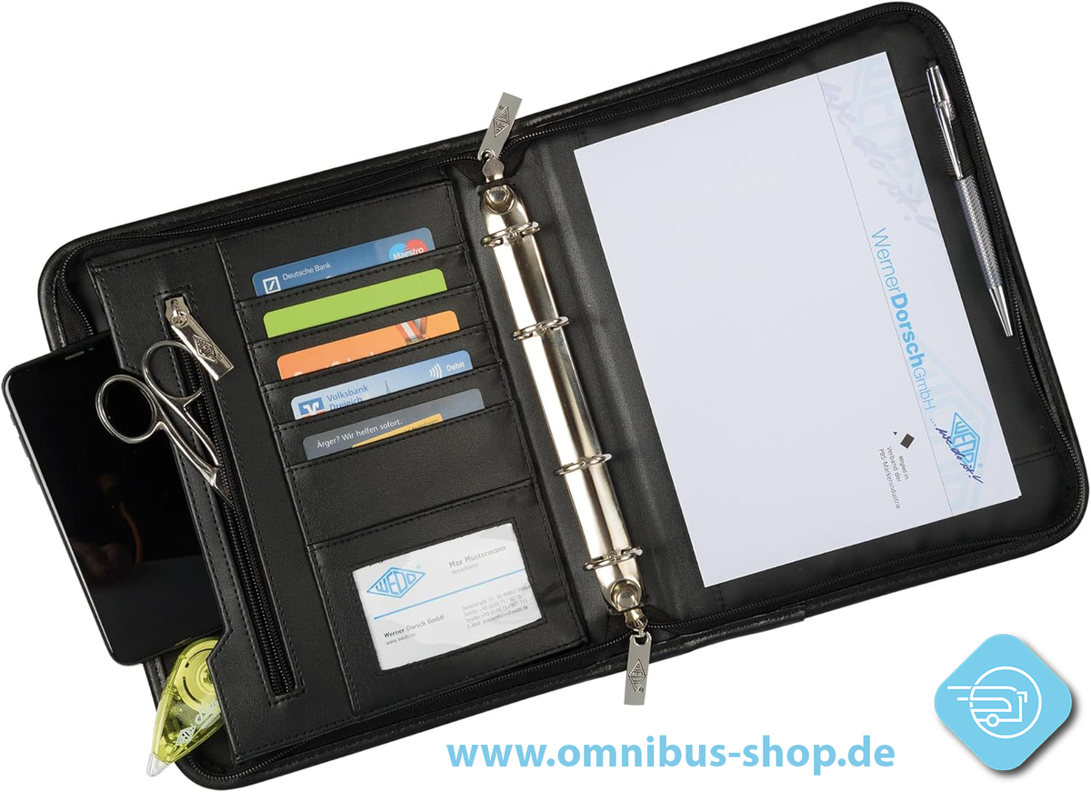 Fahrzeugmappe A5, Kunstleder Wedo 585101